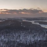 North Glade Cove - Winter Storm Sunset